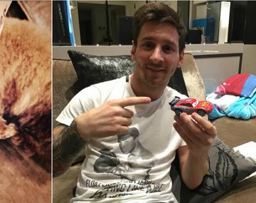 Messi festejó los cinco meses de Mateo e ironizó con la compra de la Ferrari