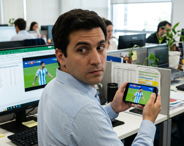 Mundial 2026: qué pasa si mirás el partido de la Selección Argentina en el trabajo sin permiso