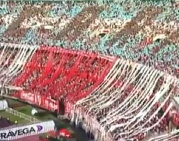 El impresionante recibimiento de los hinchas de River en el Superclásico ante Boca