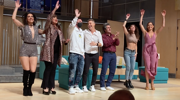 Lionel Messi fue a ver Inmaduros con Adrián Suar y Diego Peretti: lo ovacionaron