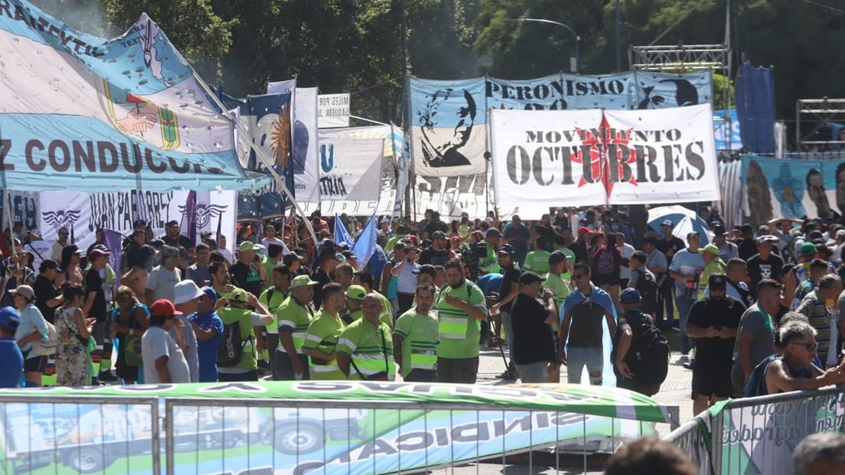 Paro nacional la marcha al Congreso en fotos