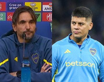 Diego Martínez explicó la situación de Rojo tras los rumores de lesión