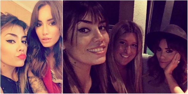 Anita y Lali Espósito comparten salidas con amigas.