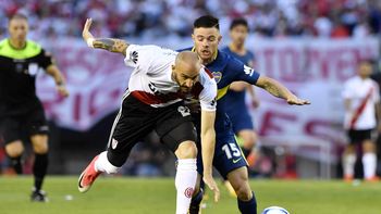 El uruguayo Nández convirtió el segundo de Boca El uruguayo Nández convirtió el segundo de Boca