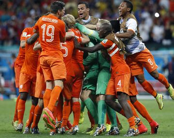 Holanda le ganó a Costa Rica por penales y será rival de la Selección en la semifinal