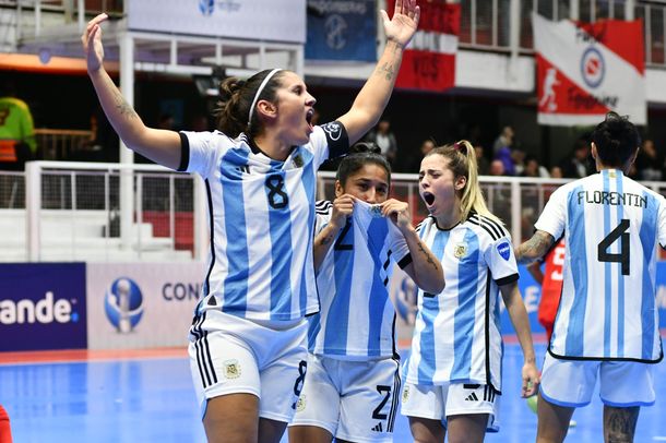 La Selección Argentina femenina de futsal goleó a Perú en el debut en la Copa América
