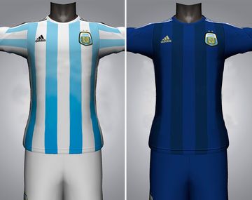 Así será la nueva camiseta de Argentina en el Mundial