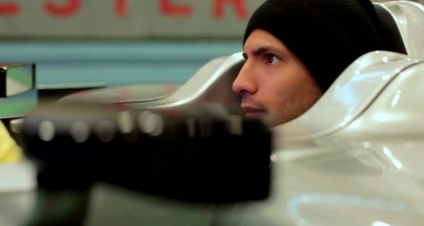 El Kun Agüero, a un paso de llegar a la Fórmula 1