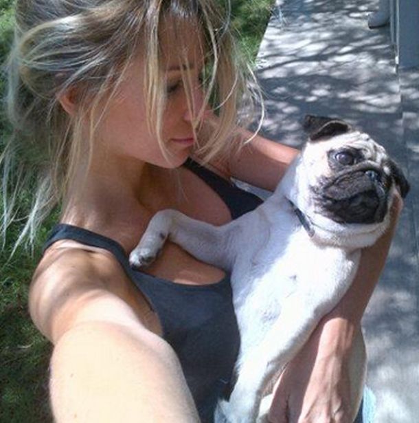 Micaela Breque recuperó a su perro