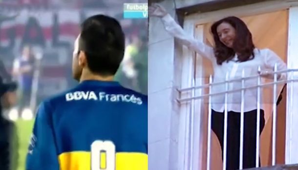 VIDEO: El festejo de Cristina Kirchner cuando pierde Boca