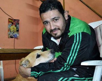 &nbsp;Jesús Hueche &nbsp;y su perro