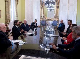 Adrián Suar, Marcelo Tinelli y otras personalidades estuvieron en la Casa Rosada y en la Quinta de Olivos