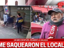 Kiosquero de La Salada denunció que la Federal le robó mercadería por 8 millones de pesos
