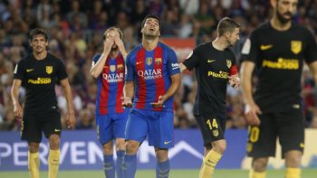 al barcelona le salio todo mal: empato con el atletico de simeone y perdio a messi por una lesion al barcelona le salio todo mal: empato con el atletico de simeone y perdio a messi por una lesion