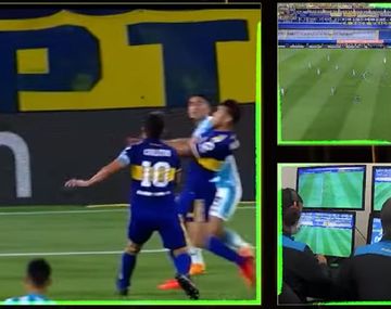 Conmebol publicó los audios del VAR del Boca vs. Racing por la Copa