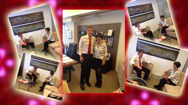 Así comenzó la relación entre Martín Redrado y Amalia Granata