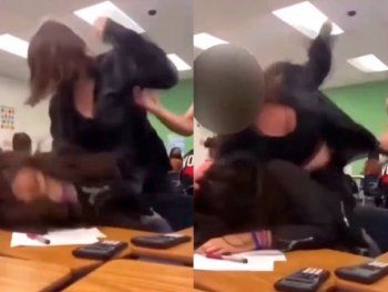 Impactante video de una chica golpeando a otra se viralizó en redes: imágenes sensibles
