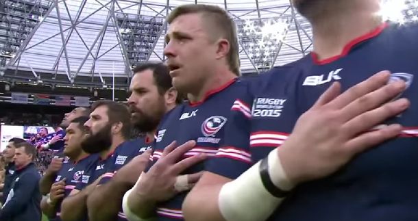 Como Los Pumas, la otra selección que lloró con el himno