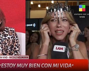 Nicole Neumann cortó abruptamente una nota tras una incómoda pregunta: No me interesa