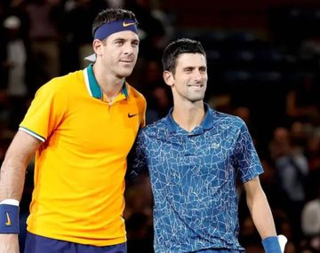 Del Potro se prepara de cara a la exhibición ante Djokovic: El adiós final