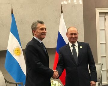 El encuentro de los mandatarios en Sudáfrica