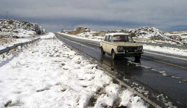 Nieve en las altas cumbres