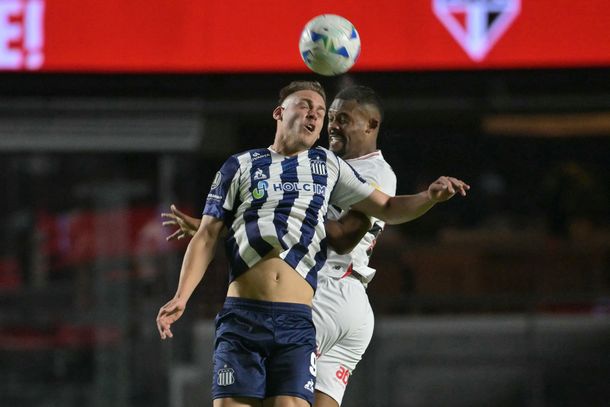 Talleres perdió 2-1 ante San Pablo en Brasil y quedó eliminado de la Copa Libertadores