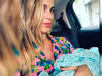 Chechu Bonelli, espléndida a horas de dar a luz