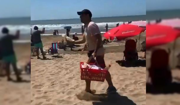 Y va el tercero: la pastafrola del Pity Martínez que es furor en la playa