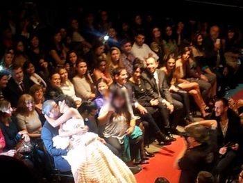El inesperado beso que le dio Loly a Rial