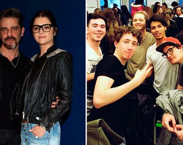 Emotivo saludo de Araceli a su hijo