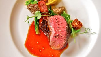 Uno de los platos de Eleven Madison Park Uno de los platos de Eleven Madison Park