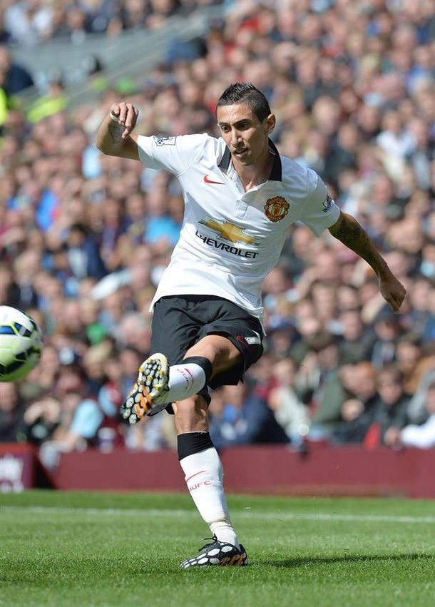 Mirá las mejores imágenes del debut de Ángel Di Maria en la Premier League