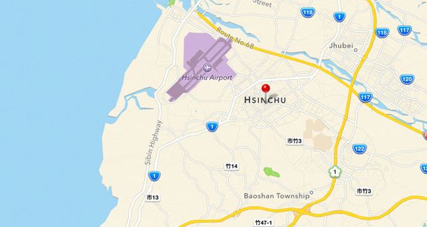 Los mapas de Apple revelan una base militar secreta