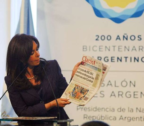 Cristina tapa clarin