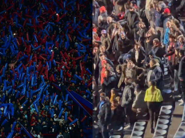 Otra vez: filmaron a un hincha de San Lorenzo haciendo gestos racistas