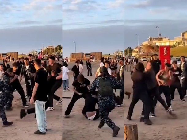 Pinamar: la Policía llegó a tiempo para frenar una feroz pelea a la salida de un boliche