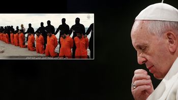 dolor del papa por muerte de los 21 egipcios dolor del papa por muerte de los 21 egipcios