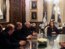 la presidente recibe esta semana a la cupula de la iglesia la presidente recibe esta semana a la cupula de la iglesia