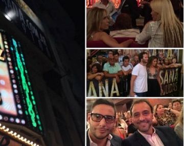 Todos los famosos que fueron al estreno de Susana