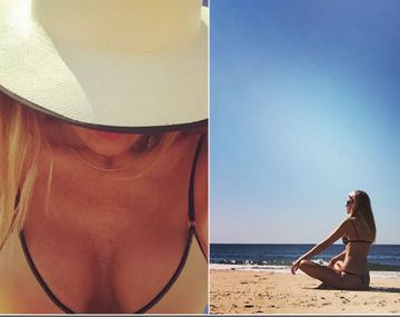 La cola perfecta de Macedo en la playa: Todo el día mirándote