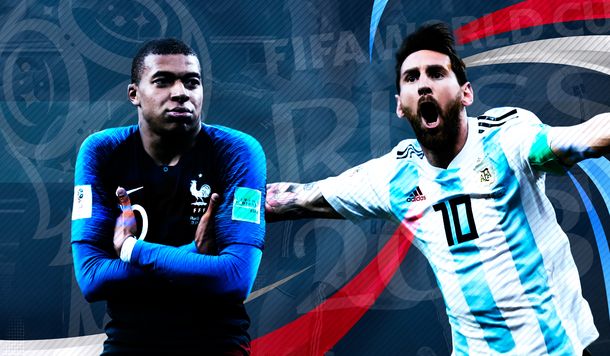 Francia vs. Argentina por los octavos de final del Mundial: horario, formaciones y TV