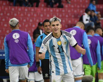 Argentina le ganó a Venezuela por el Sudamericano Sub 17