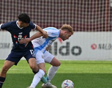 La Selección Sub-23 le ganó 2-0 a Paraguay en un amistoso