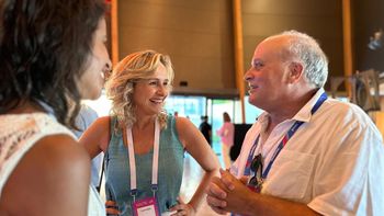 La precandidata del Partido Nacional Laura Raffo en el Punta Tech Meet 2024. La precandidata del Partido Nacional Laura Raffo en el Punta Tech Meet 2024.