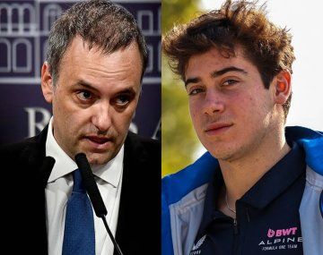 Manuel Adorni felicitó a Colapinto por su regreso a la Fórmula 1: qué dijo