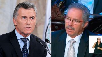 El irónico comentario de Solá en medio del discurso de Macri El irónico comentario de Solá en medio del discurso de Macri