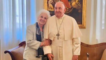 Estela de Carlotto aseguró que el Papa Francisco quiere venir a la Argentina