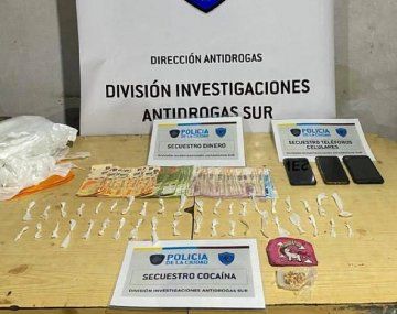 Cayeron cinco dealers en Parque Avellaneda