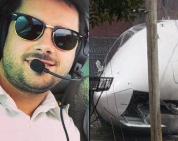 Agustín Orforte, copiloto fallecido en la tragedia aérea de San Fernando.